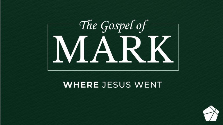 The Gospel of Mark: Where Jesus Went